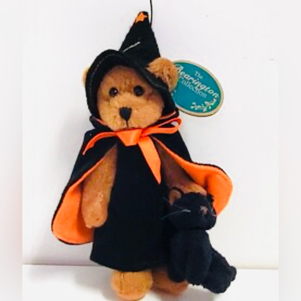 Halloween, Bearington Bears, Samantha & Salem The Cat, 5.5"High, 3"Wide
